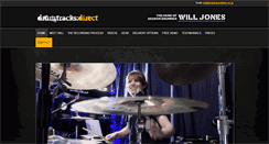 Desktop Screenshot of drumtracksdirect.co.uk